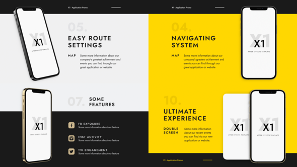 Videohive X1 - App Promo Product Promo template preview