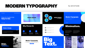 Videohive Modern Typography Pack Titles template preview