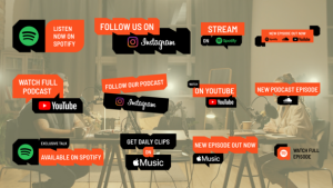 Videohive Podcast Lower Thirds 60629551 Elements template preview
