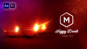 Videohive Diwali Festival Logo Reveal Logo Stings template preview