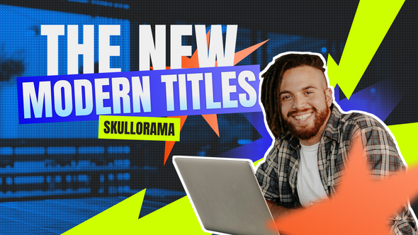 Modern Clean Titles V2 Titles template preview