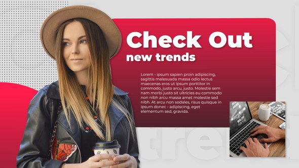 Videohive Clean Slides Presentation Video Displays template preview