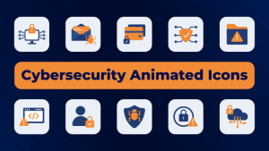 Videohive Cybersecurity Animated Icons Elements template preview