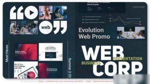 Videohive Web Corporation Presentation Openers template preview