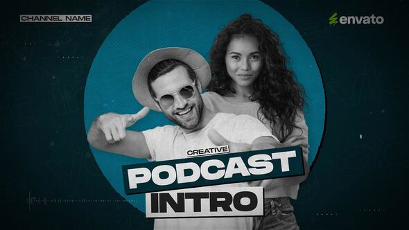 Videohive Podcast Opener | Intro Openers template preview