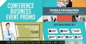 Videohive Conference Business Event Promo Openers template preview