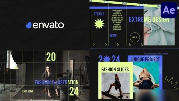 Videohive Fashion Slides for After Effects Openers template preview