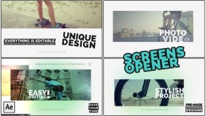 Videohive Screens Opener Openers template preview