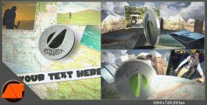 Adventure Project Video Displays template preview