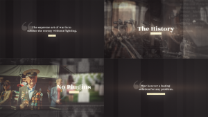 Videohive History Slideshow 22522339 Video Displays template preview