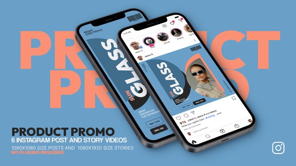 Videohive Product Promo Social Post & Story Product Promo template preview