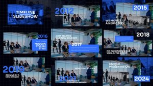 Videohive Timeline Slideshow 50698731 Video Displays template preview