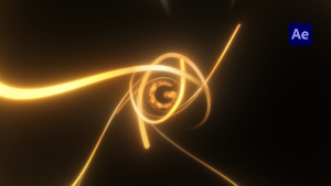 Videohive Glowing Lines Logo Logo Stings template preview