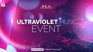 Videohive Ultraviolet Music Party Openers template preview