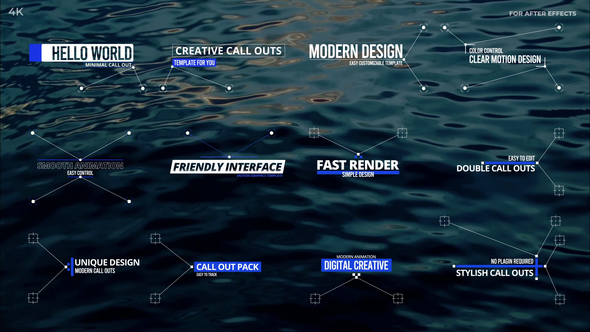 Videohive Modern Call Outs 60023499 Titles template preview