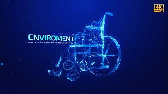 Videohive Retirement Home - Medical Wheelchair Openers template preview