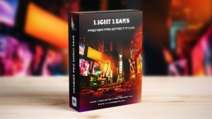Light Leaks Transitions for Premiere Pro Premiere Pro template preview