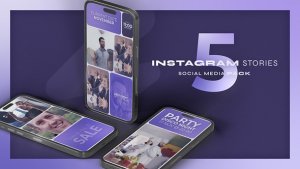 Videohive Multi Screen Instagram Reel Split 60497690 Product Promo template preview