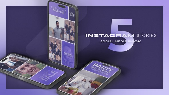 Videohive Multi Screen Instagram Reel Split 60497690 Product Promo template preview