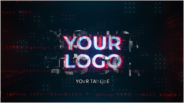 Videohive Tech Logo Animation Logo Stings template preview