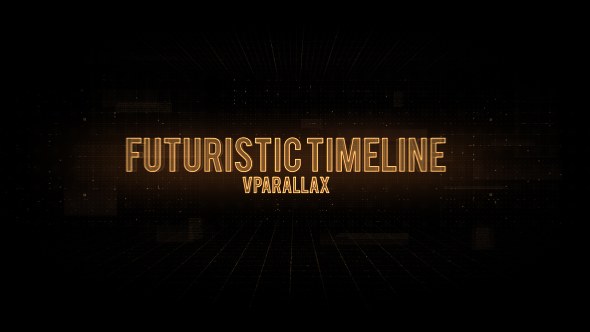Videohive Timeline Corporate Futuristic Slideshow Presentation Video Displays template preview