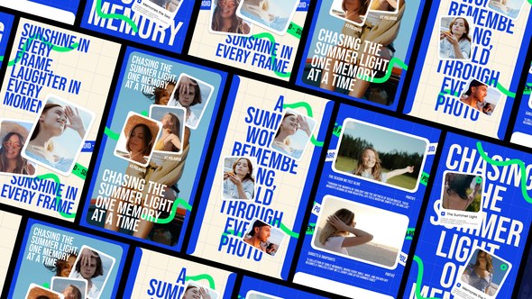 Videohive Photo Slide Show Summer Video Displays template preview