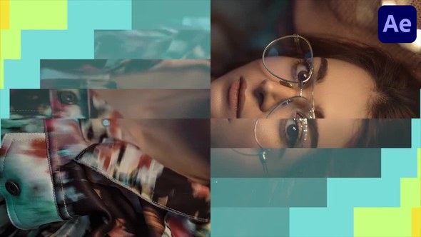 Videohive Colorful Transitions for After Effects Elements template preview