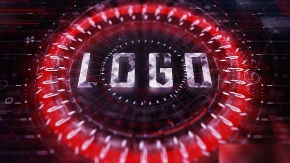 Videohive HUD Logo 27096837 Logo Stings template preview