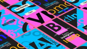 Videohive Instagram Typographic Product Promo template preview