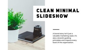 Videohive Minimal Clean Presentation Video Displays template preview