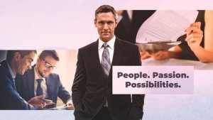 Videohive Finance Consultant - Business Team Leader Video Displays template preview