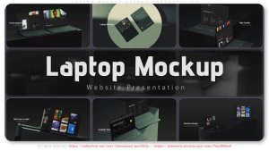 Videohive Laptop Mockup Strong Presentation Product Promo template preview