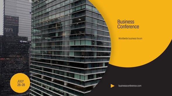 Videohive Business Conference Promo Event Openers template preview