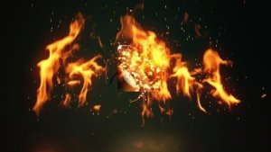 Videohive Fire Logo Reveal 28587599 Openers template preview