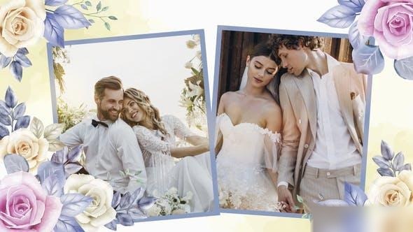 Videohive Wedding Slideeshow Openers template preview