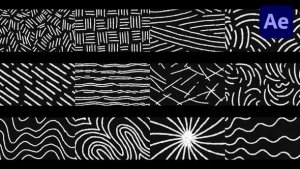 Videohive Chalk Line Background | After Effects Elements template preview