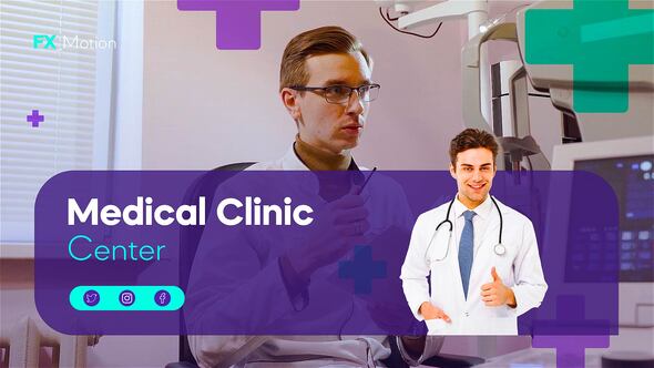 Videohive Medical Clinic Center Openers template preview