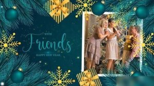 Videohive Merry Christmas And Happy New Year 42179391 Openers template preview