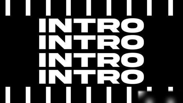 Videohive Typo V2 Openers template preview