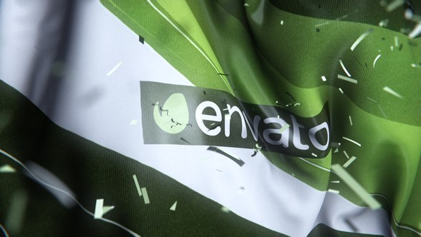 Videohive Custom Confetti 3D Flag Openers template preview
