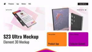 Videohive Phone Mockup 48474645 Product Promo template preview