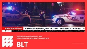 Videohive BLT | Broadcast Lower-Third Elements template preview
