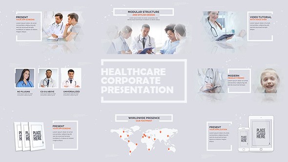 Videohive Healthcare Corporate Presentation Broadcast-packages template preview