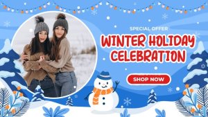 Videohive Winter Sale Promo 49323396 Product Promo template preview