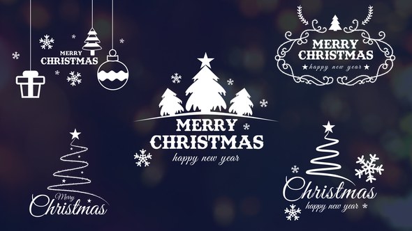 Videohive Christmas Titles 60691990 Titles template preview