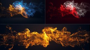 Videohive Colorful Particle Logo 23277058 Logo Stings template preview