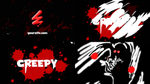 Videohive Ghost Horror Logo Opener for After Effects Logo Stings template preview