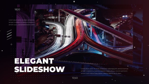 Videohive Elegant Slideshow 23435958 Video Displays template preview