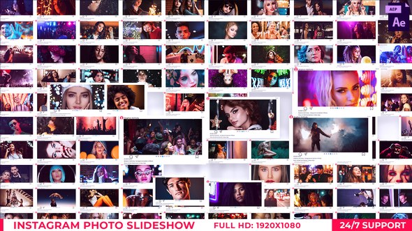 Videohive Instagram Photo Slideshow Video Displays template preview