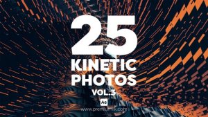 Videohive Kinetic Photos Vol 3 Video Displays template preview